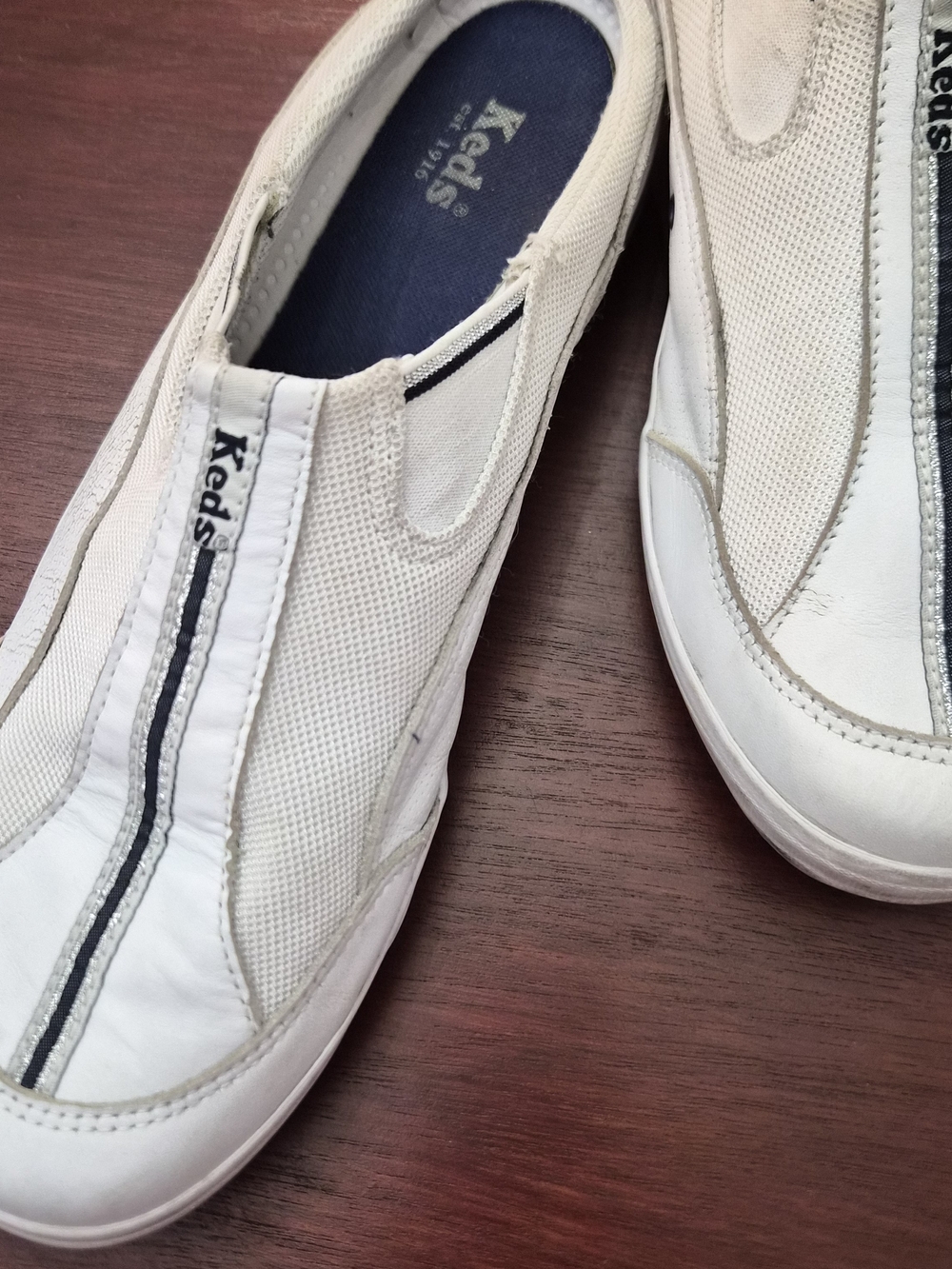 Keds Slip-On Canvas Sneakers for Men - White - Picture 6 of 9